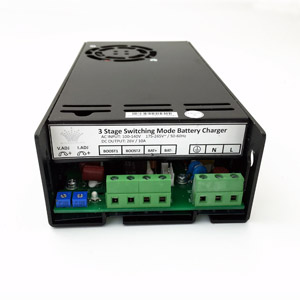 Battery charger 3 stage switching mode batter charger